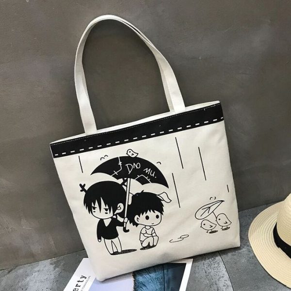 Sac A Bandoulière Pour Femme -dr22-Blanc/Noir