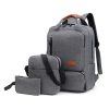 Sac à Dos Avec Port USB - Gris