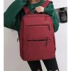 3Pcs Sac à Dos Avec Port USB - Rouge