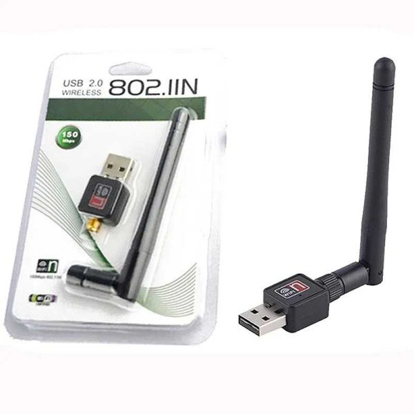 Clé WiFi USB 2.0 - 150 Mbps avec Antenne Haute Portée