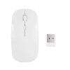 1 Souris sans fil rechargeable LED - Blanc