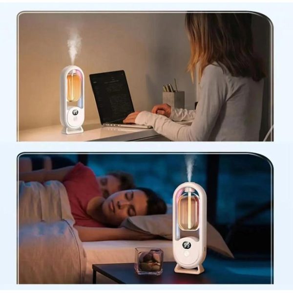 3 Diffuseur d'arômes / parfum/ humidificateur d'air avec 50ml d'huile gratuite