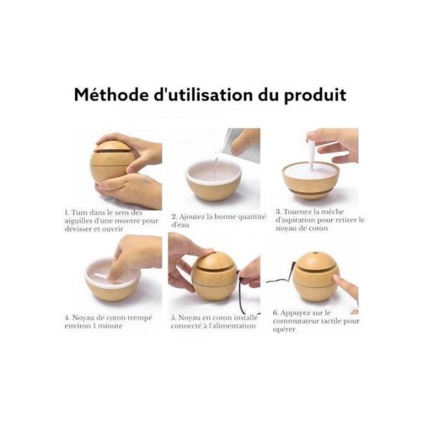 Diffuseur D'Aromes Huiles Essentielles