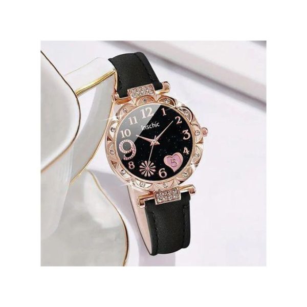 3 Ensemble de montres et bracelets pour femme 6 en 1