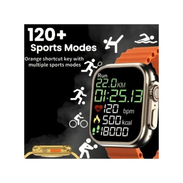 4 Montre connectée de sport étanche grand écran KIRO