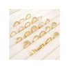 4 Ensemble de Bagues Géométriques Dorées pour Femme – 20 Pièces