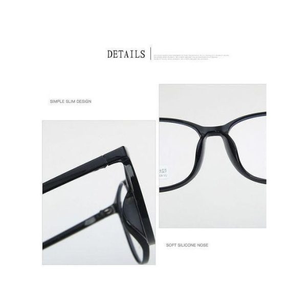 5 Lunettes d'ordinateur anti-lumière bleue pour réduire la fatigue oculaire UV400 blocage de la lumière bleue