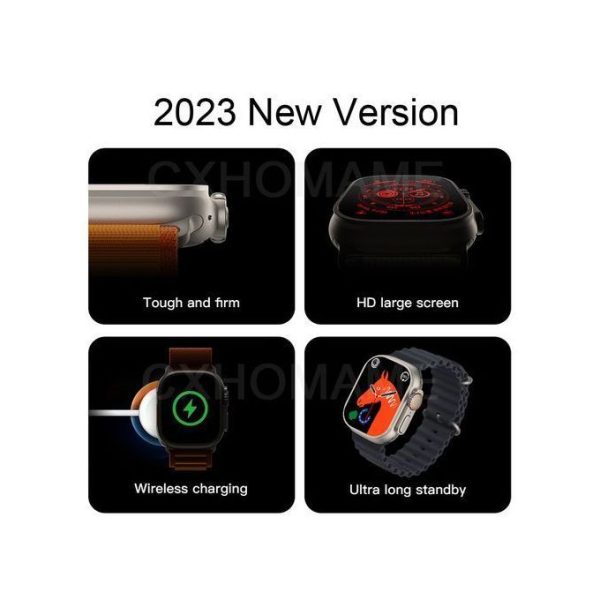 5 Montre Connectée T800 Ultra Bluetooth Pour Appels Sportifs Et Fitness Série 8