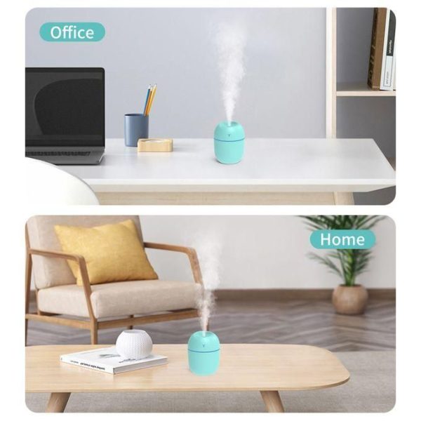 Mini Humidificateur D'air 220 Ml-vert