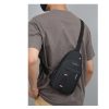 Sac Banane Homme Et Femme, Sacoche Multifonction -BL10- Noir