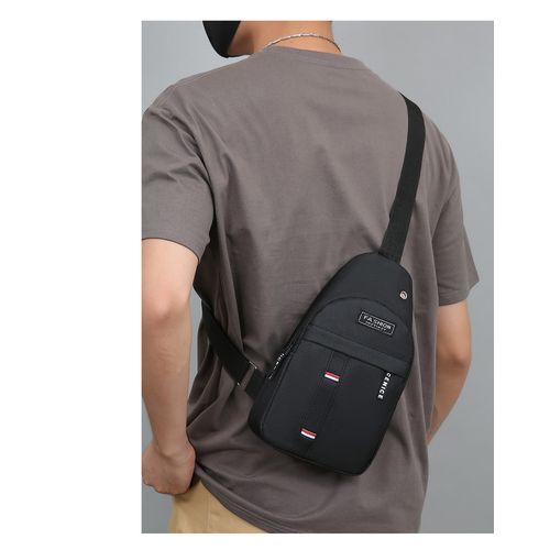 Sac Banane Homme Et Femme, Sacoche Multifonction -BL10- Noir