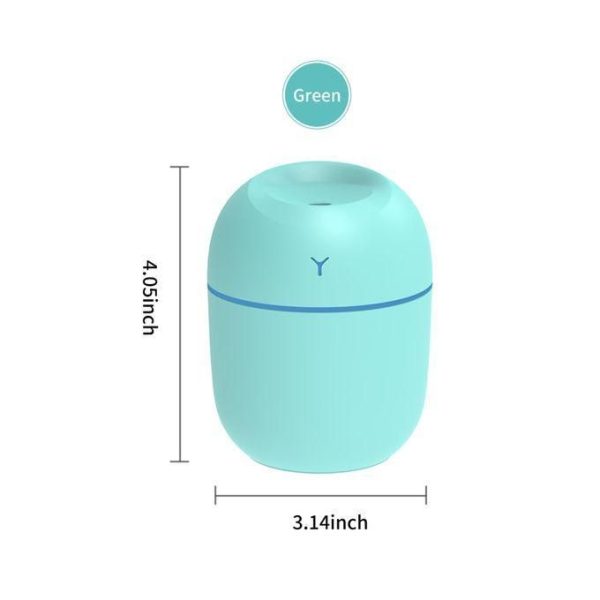 Mini Humidificateur D'air 220 Ml-vert